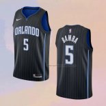 Camiseta Orlando Magic Mohamed Bamba NO 5 Icon 2019-20 Negro