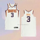 Camiseta Phoenix Suns Chris Paul NO 3 Association Autentico 2021 Blanco