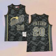 Camiseta Seattle SuperSonics Gary Payton NO 20 Historic Retro Negro