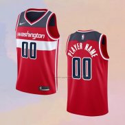 Camiseta Washington Wizards Personalizada Icon 2020-21 Rojo