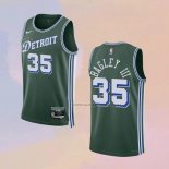 Camiseta Detroit Pistons Marvin Bagley III NO 35 Ciudad 2022-23 Verde