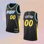 Camiseta Indiana Pacers Personalizada Ciudad 2023-24 Negro