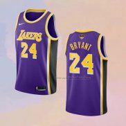 Camiseta Los Angeles Lakers Kobe Bryant NO 24 Statement 2021-22 Violeta