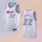 Camiseta Miami Heat Jimmy Butler NO 22 Ciudad 2019 Blanco