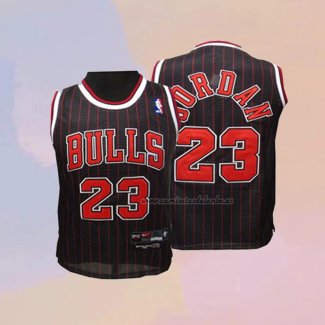 Camiseta Nino Chicago Bulls Michael Jordan NO 23 Negro