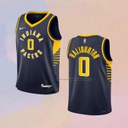 Camiseta Nino Indiana Pacers Tyrese Haliburton NO 0 Icon 2022-23 Azul