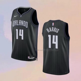 Camiseta Orlando Magic Gary Harris NO 14 Ciudad 2022-23 Negro