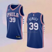 Camiseta Philadelphia 76ers Dwight Howard NO 39 Icon Azul