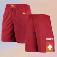 Pantalone Denver Nuggets Ciudad Edition 2020-21 Rojo