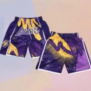 Pantalone Los Angeles Lakers Just Don Violeta