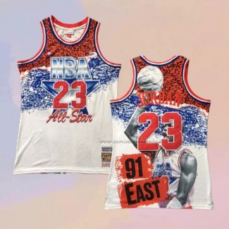 Camiseta All Star 1991 Michael Jordan NO 23 Blanco