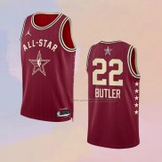 Camiseta All Star 2024 Miami Heat Jimmy Butler NO 22 Rojo