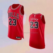 Camiseta Chicago Bulls Michael Jordan NO 23 Icon Autentico Rojo