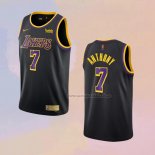 Camiseta Los Angeles Lakers Carmelo Anthony NO 7 Earned Negro