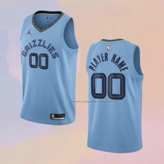 Camiseta Memphis Grizzlies Personalizada Statement Azul