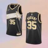 Camiseta Phoenix Suns Kevin Durant NO 35 Select Series Oro Negro