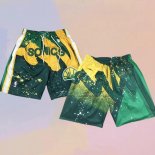 Pantalone Seattle Supersonics Just Don Amarillo Verde