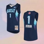 Camiseta All Star 2009 Allen Iverson NO 1 Azul