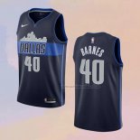 Camiseta Dallas Mavericks Harrison Barnes NO 40 Statement Azul