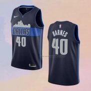 Camiseta Dallas Mavericks Harrison Barnes NO 40 Statement Azul