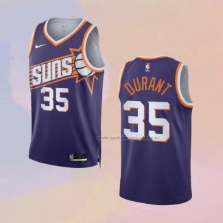 Camiseta Phoenix Suns Kevin Durant NO 35 Icon 2023-24 Violeta