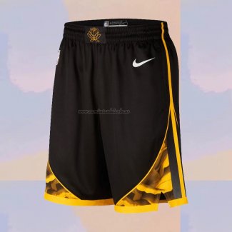 Pantalone Golden State Warriors Ciudad 2022-23 Negro